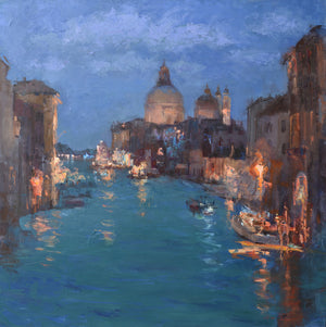 A View from the Accademia Bridge - SOLD