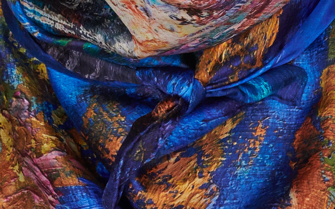 100% Silk Scarves (Twill Weave)