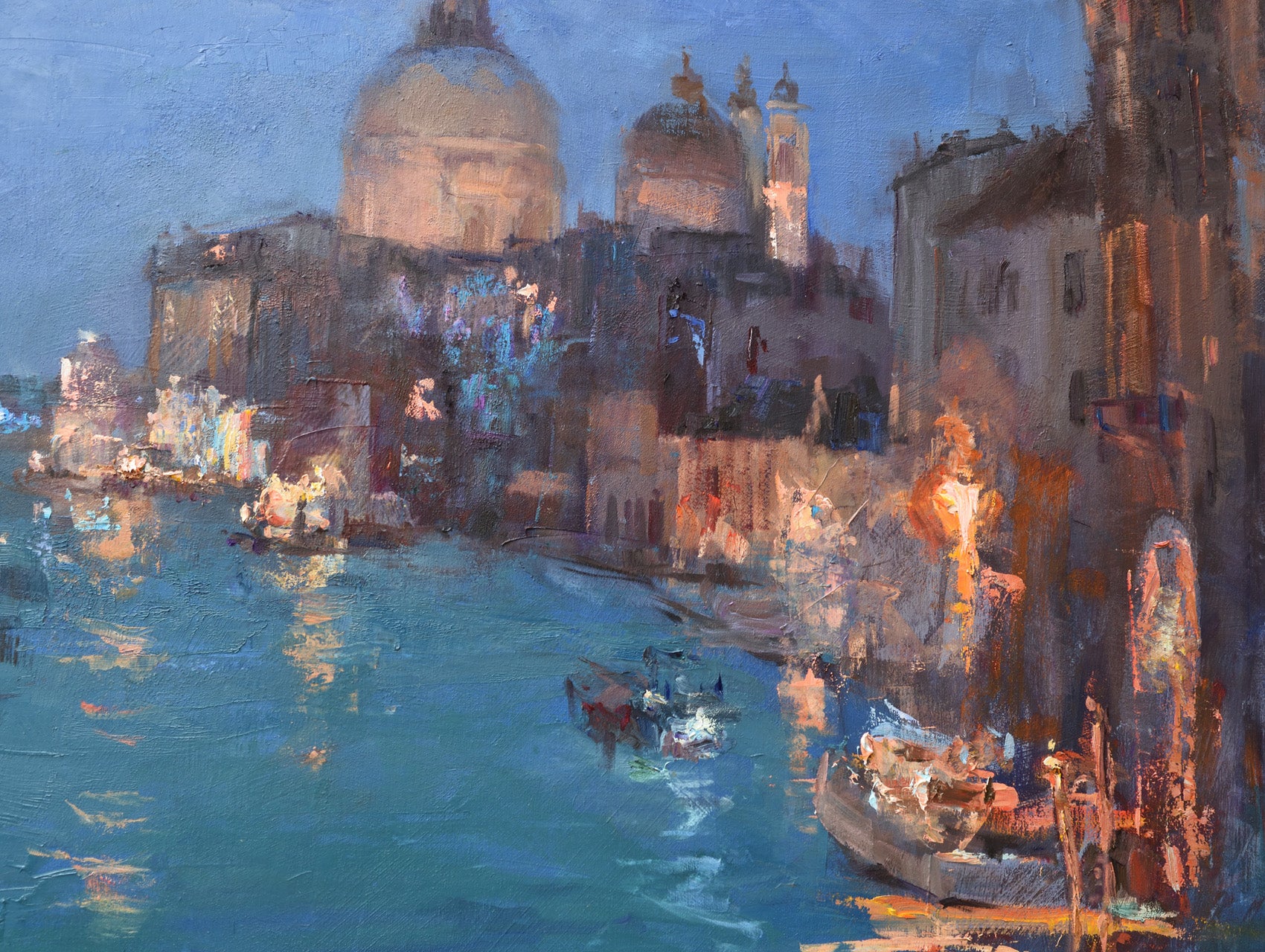 A View from the Accademia Bridge - SOLD