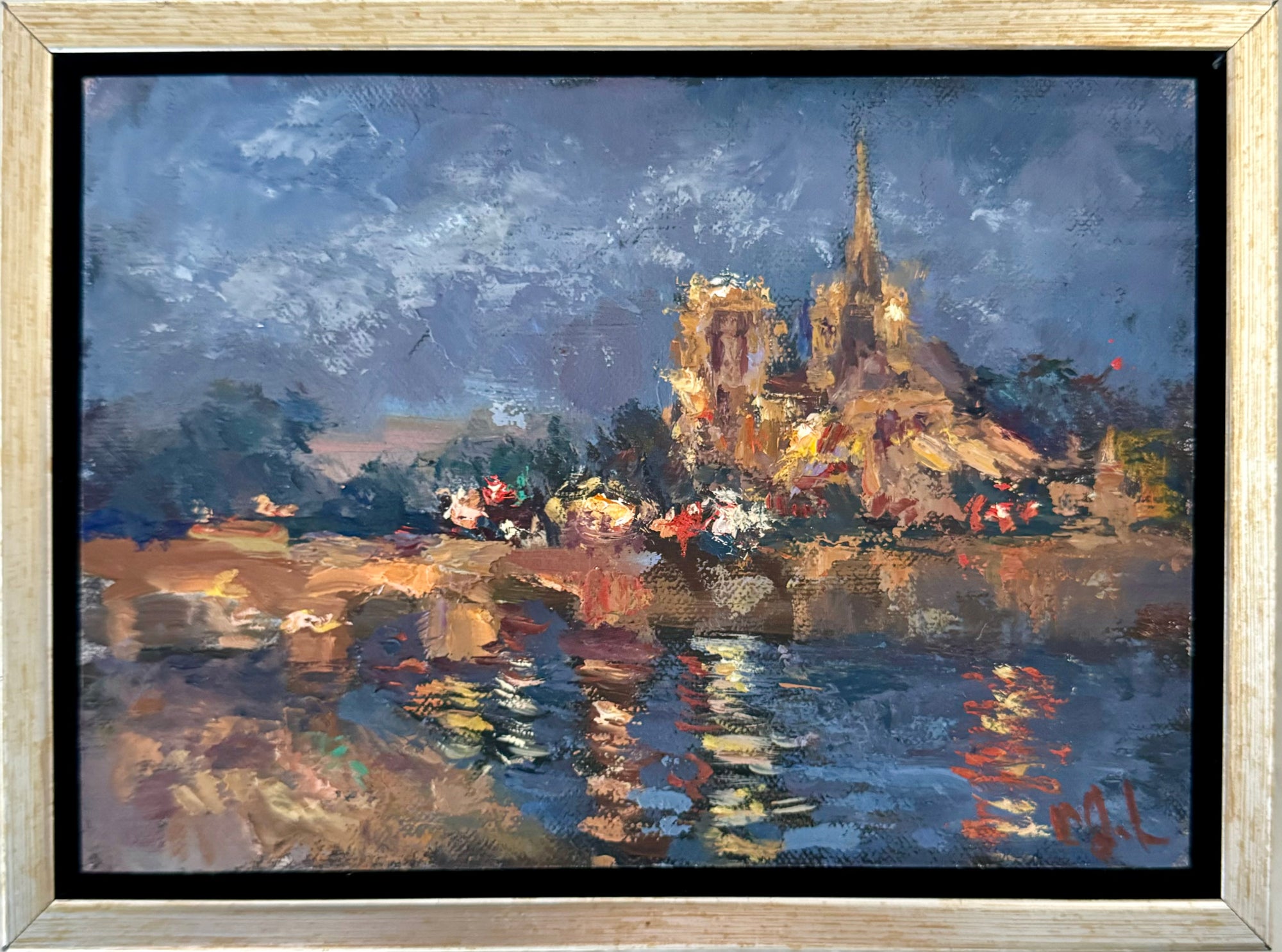 Evening Reverence - Notre Dame - SOLD